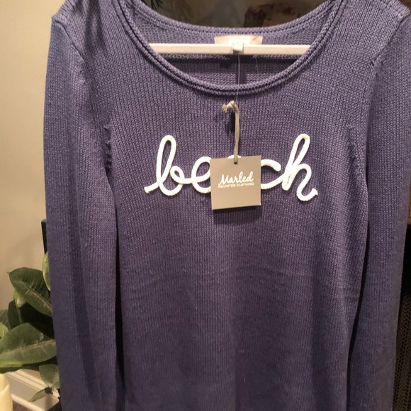 Marled reunited clothing beach sweater Clearance
